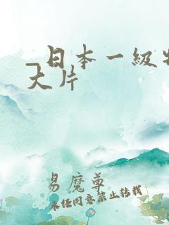 _日本一级特黄大片