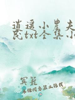 逍遥小农夫小农民txt全集小说