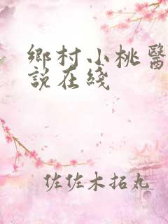 乡村小桃医 小说在线
