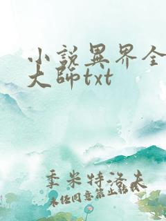小说异界全职业大师txt