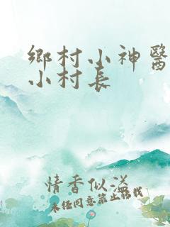乡村小神医作者小村长