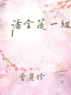 潘金莲一级看片1