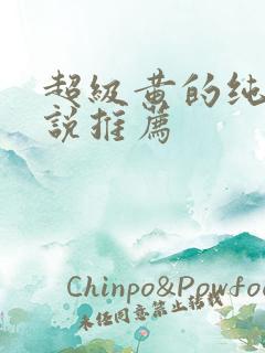 超级黄的纯肉小说推荐