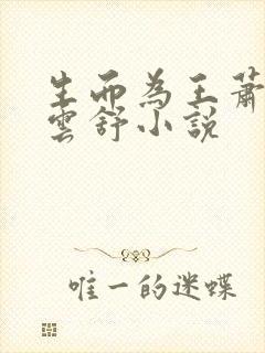 生而为王萧阳叶云舒小说