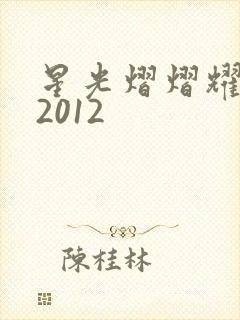 星光熠熠耀保良2012
