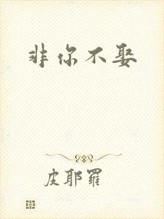非你不娶