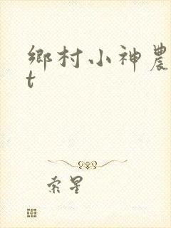 乡村小神农txt