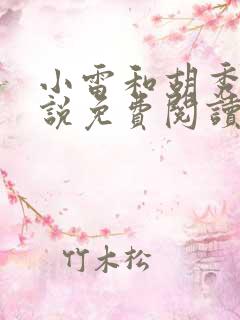 小雷和胡秀英小说免费阅读