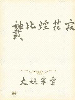 她比烟花寂寞下载