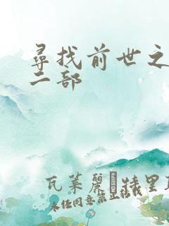 寻找前世之旅第二部