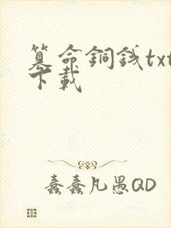 篡命铜钱txt下载
