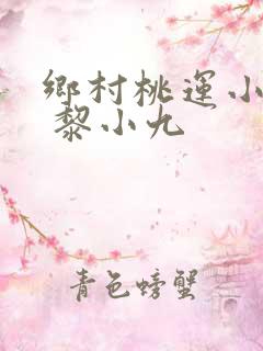 乡村桃运小神医 黎小九