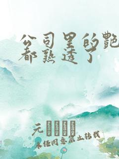 公司里的艳妇们都熟透了