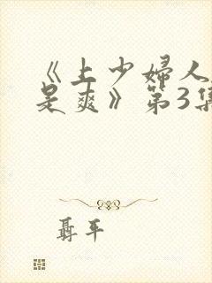 《上少妇人妻就是爽》第3集