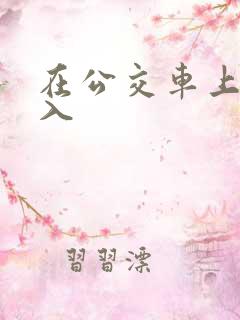 在公交车上被后入