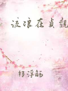 流浪在贞观年间