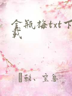金瓶梅txt下载