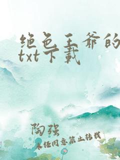 绝色王爷的傻妃txt下载