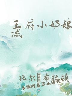 王府小奶娘未删减