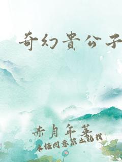 奇幻贵公子全集