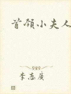 首领小夫人