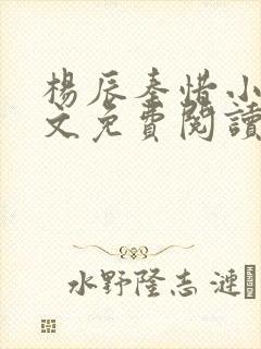 杨辰秦惜小说全文免费阅读笔趣阁