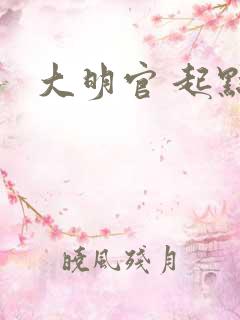 大明官 起点