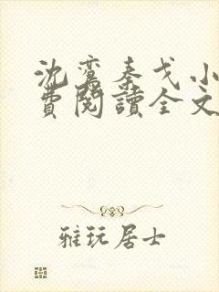 沈鸾秦戈小说免费阅读全文