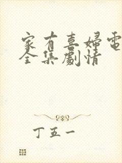 家有喜妇电视剧全集剧情