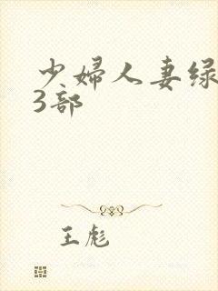 少妇人妻绿帽23部