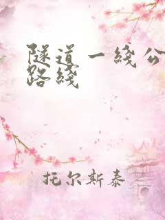 隧道一线公交车路线