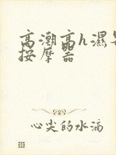 高潮高h湿各种按摩器