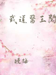 武道医王阅读