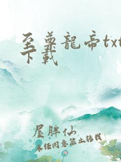 至尊龙帝txt下载