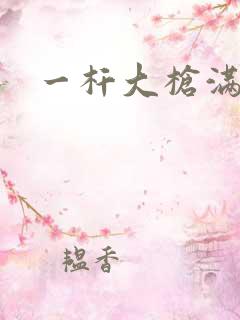一杆大枪满屋扫