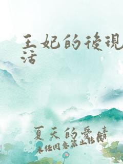 王妃的后现代生活