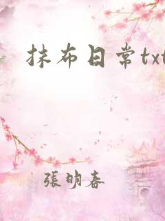 抹布日常txt