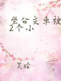 坐公交车被c了2个小