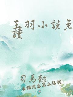 王羽小说免费阅读
