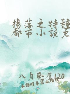 杨落之特种兵在都市小说免费