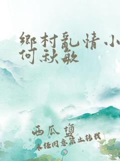 乡村乱情小雷与何秋敏