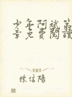 少年阿斌第13章免费阅读