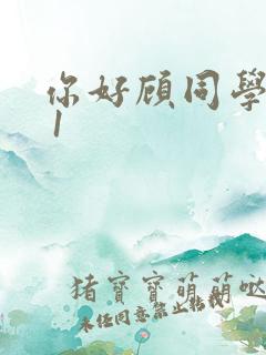 你好顾同学1V 1