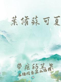 叶修苏可夏