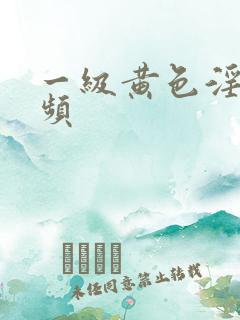 一级黄色淫片视频