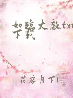 如临大敌txt下载