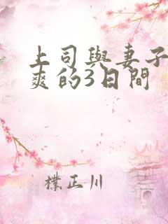 上司与妻子干到爽的3日间