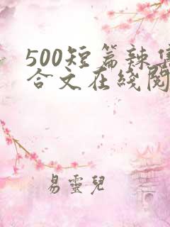 500短篇辣集合文在线阅读