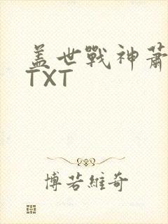 盖世战神萧破天TXT