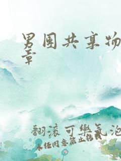 男团共享物第一章